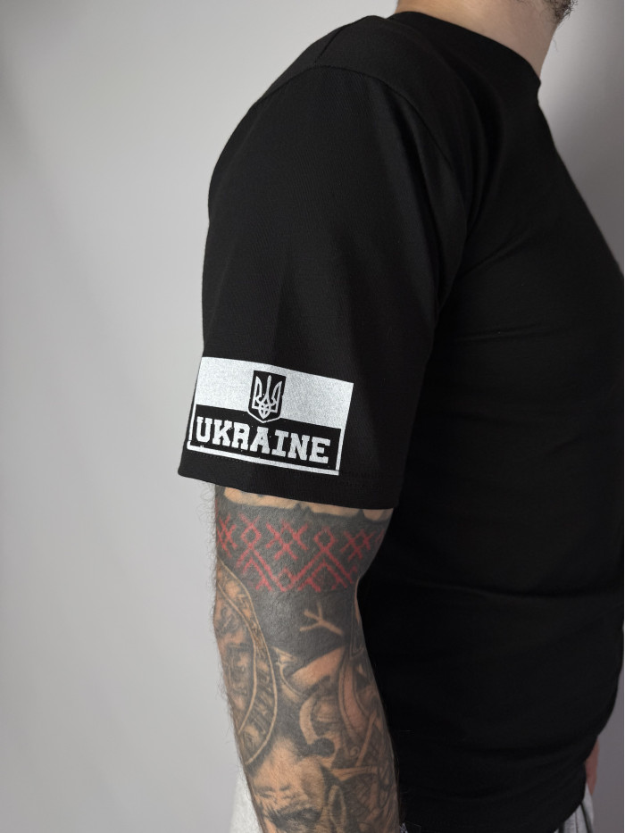 Футболка Ukraine army чорна