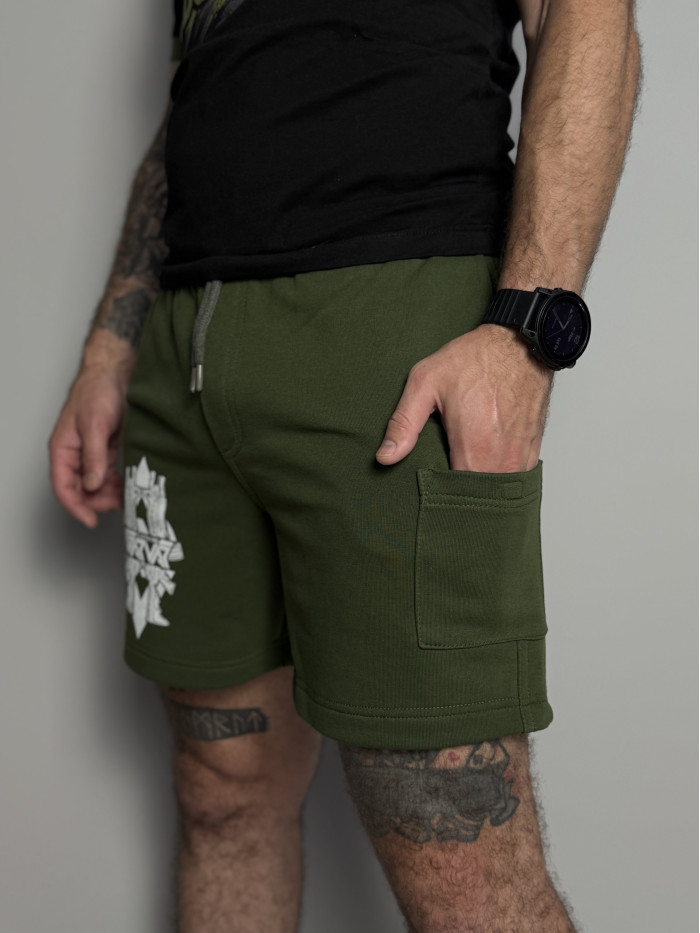 Шорти олива CROSSFIRE